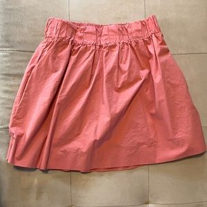 J crew pink cotton skirt, 2